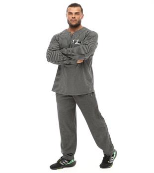 Mens Loose Fit Sport Pants Middle Thick