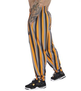Mens Loose Fit Striped Cotton Sweatpants