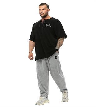 Mens Loose Fit Sweatpants Pants BGSM PNT1380-GREY