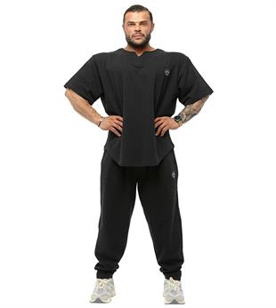 Mens Loose Fit Textured Loose Fit Workout Sweatpants