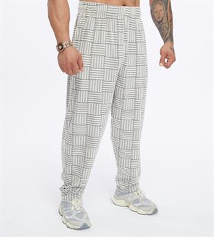 Mens Loose Fit Towel Elastic Sweatpants