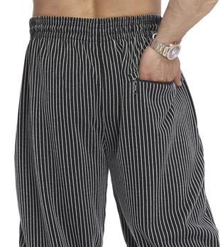 Mens Loose Fit Winter Sweatpants with Zippered Pockets