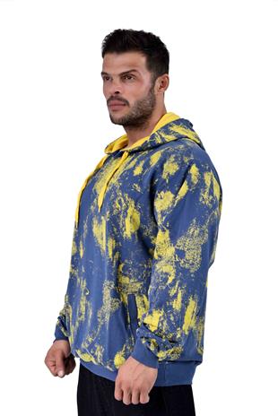 Mens Oldschool Hoodie Sweatshirt