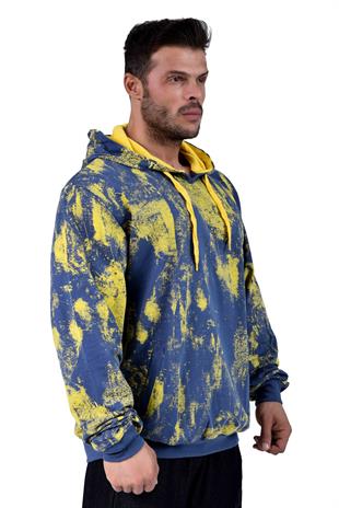 Mens Oldschool Hoodie Sweatshirt