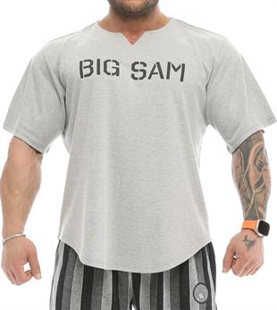 Mens Oversize Bodybuilding Training Rag Top Gym T-shirt
