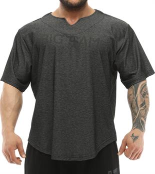 Mens Oversize Bodybuilding Training Rag Top Gym T-shirt