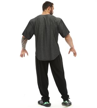 Mens Oversize Bodybuilding Training Rag Top Gym T-shirt