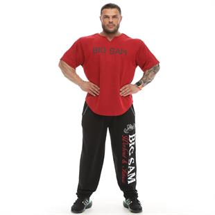 Mens Oversize Bodybuilding Training Rag Top Gym T-shirt