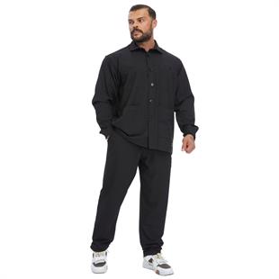 Mens Oversize Button Down Overshirt