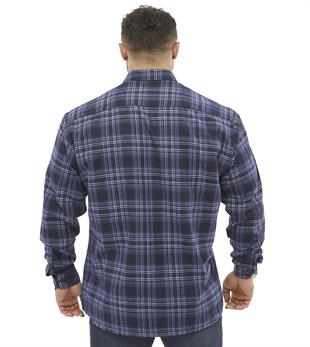 Mens Oversize Long Sleeve Button Closure Winter Shirts