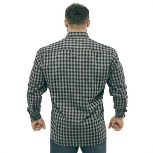 Mens Oversize Long Sleeve Button Closure Winter Shirts