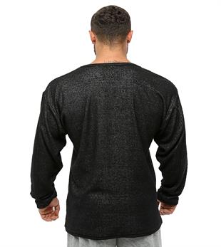 Mens Oversize Long Sleeve Towel Sweater 4715 Yellow
