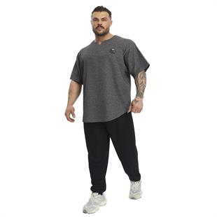 Mens Oversize Perfomance T-shirt Thick Fabric Rag Top