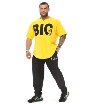 Mens Oversize Rag Top Gym T-shirt
