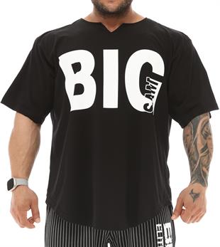 Mens Oversize Rag Top Gym T-shirt