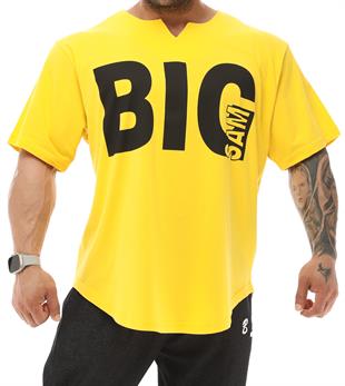 Mens Oversize Rag Top Gym T-shirt