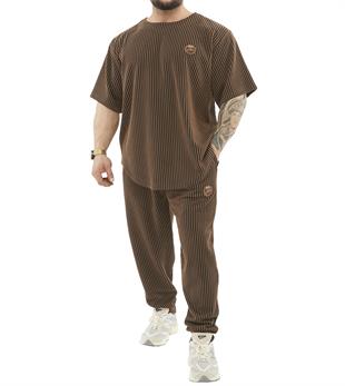 Mens Oversize Rag Top T-shirt Middle Textured Thick Fabric
