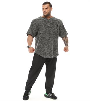 Mens Oversize Rag Top Thick Fabric T-shirt