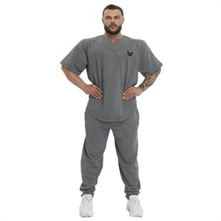 Mens Oversize Rag Top Thick Fabric T-shirt