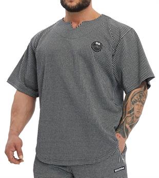 Mens Oversize Rag Top Thick Fabric T-shirt