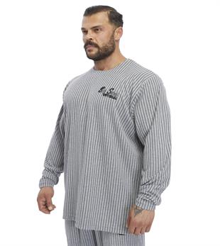 Mens Oversize Striped Sweatshirt 