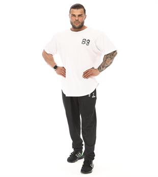 Mens Oversize T-shirt Big Sam 3340 White