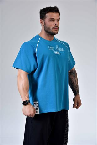 Mens Oversize T-shirt Cotton Rag Top