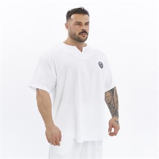 Mens Oversize T-shirt Cotton Training Rag Top