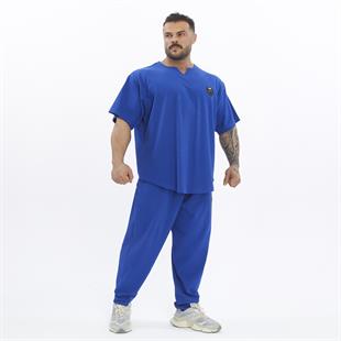 Mens Oversize T-shirt Cotton Training Rag Top