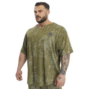 Mens Oversize Technical Camo T-shirt
