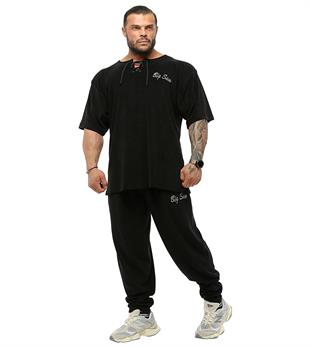 mens-oversize-towel-t-shirt-big-sam-3343-black
