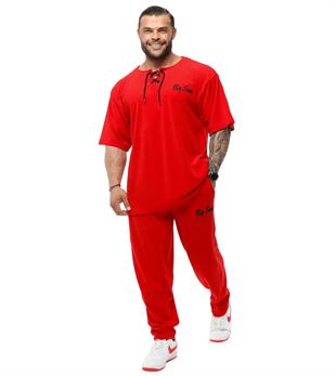 Mens Oversize Towel T-shirt Big Sam 3343-Red