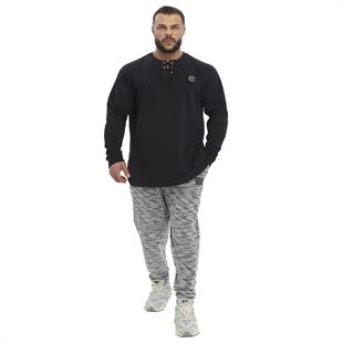 Mens Oversize Winter Lace Up Sweatshirt