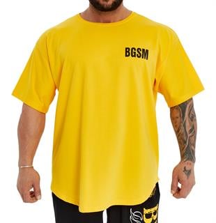 Mens Oversized Perfomance T-Shirt Cotton Rag Top