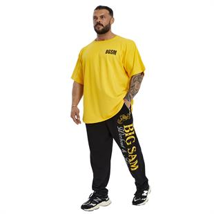 Mens Oversized Perfomance T-Shirt Cotton Rag Top