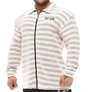 Mens Oversized Zippered Jacket