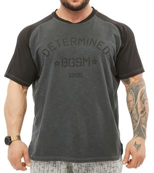 Mens Raglan Sleeve Cotton T-shirt