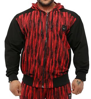 Mens Relaxed Towel Jacket Hoodie 