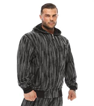 Mens Relaxed Winter Jacket Hoodie 