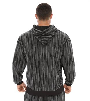 Mens Relaxed Winter Jacket Hoodie 