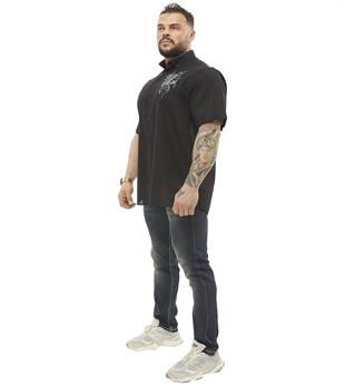 Mens Short Sleeve Cotton Summer Shirt