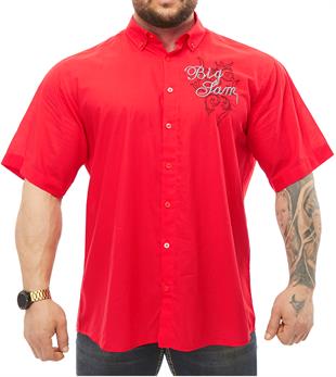 Mens Short Sleeve Cotton Summer Shirt