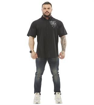 Mens Short Sleeve Cotton Summer Shirt