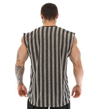 Mens Sleeveless Towel Gym Shirt