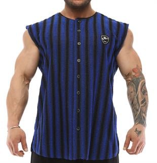 Mens Sleeveless Towel Gym Shirt