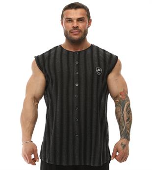 Mens Sleeveless Towel Gym Shirt