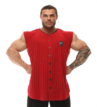 Mens Sleeveless Towel Gym Shirt