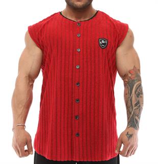 Mens Sleeveless Towel Gym Shirt