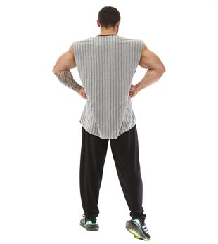 Mens Sleeveless Towel Gym Shirt