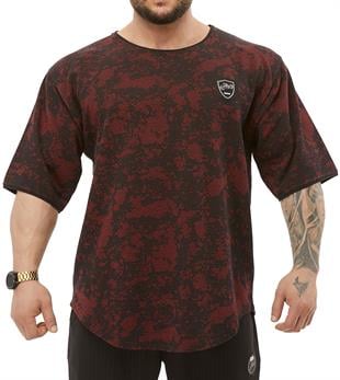 Mens Technic Camouflage Rag Top Oversize T-shirt